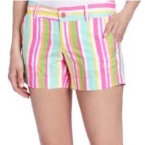 Lilly Pulitzer Walsh Shorts- Spicy Stripe